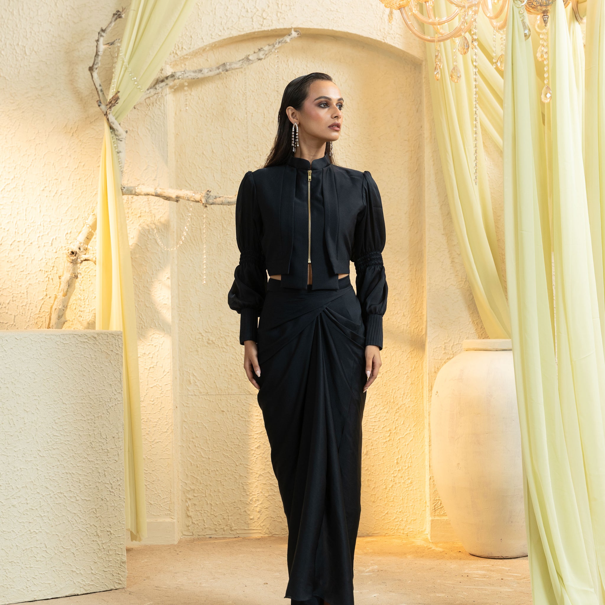 Midnight Drape Set