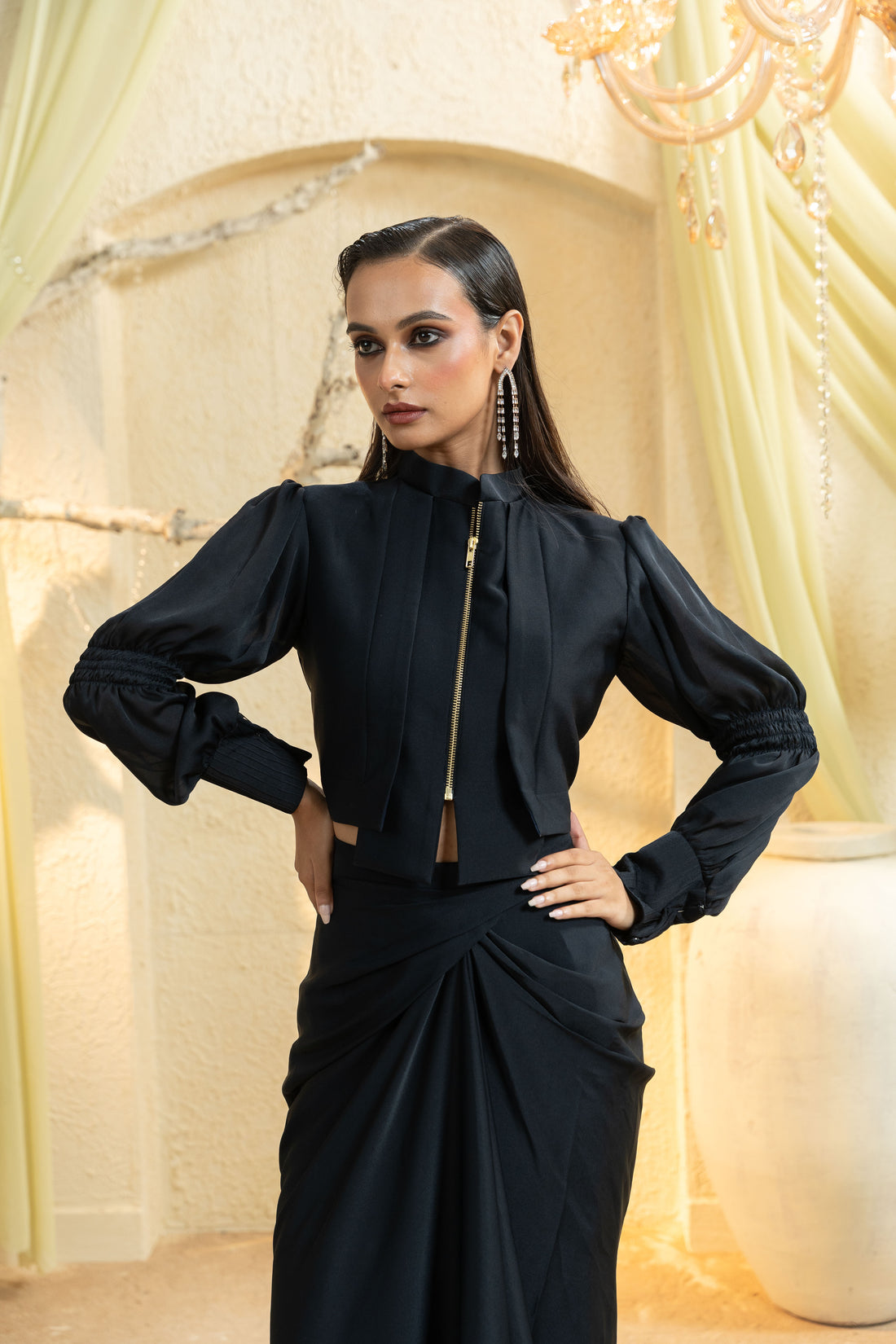 Midnight Drape Set